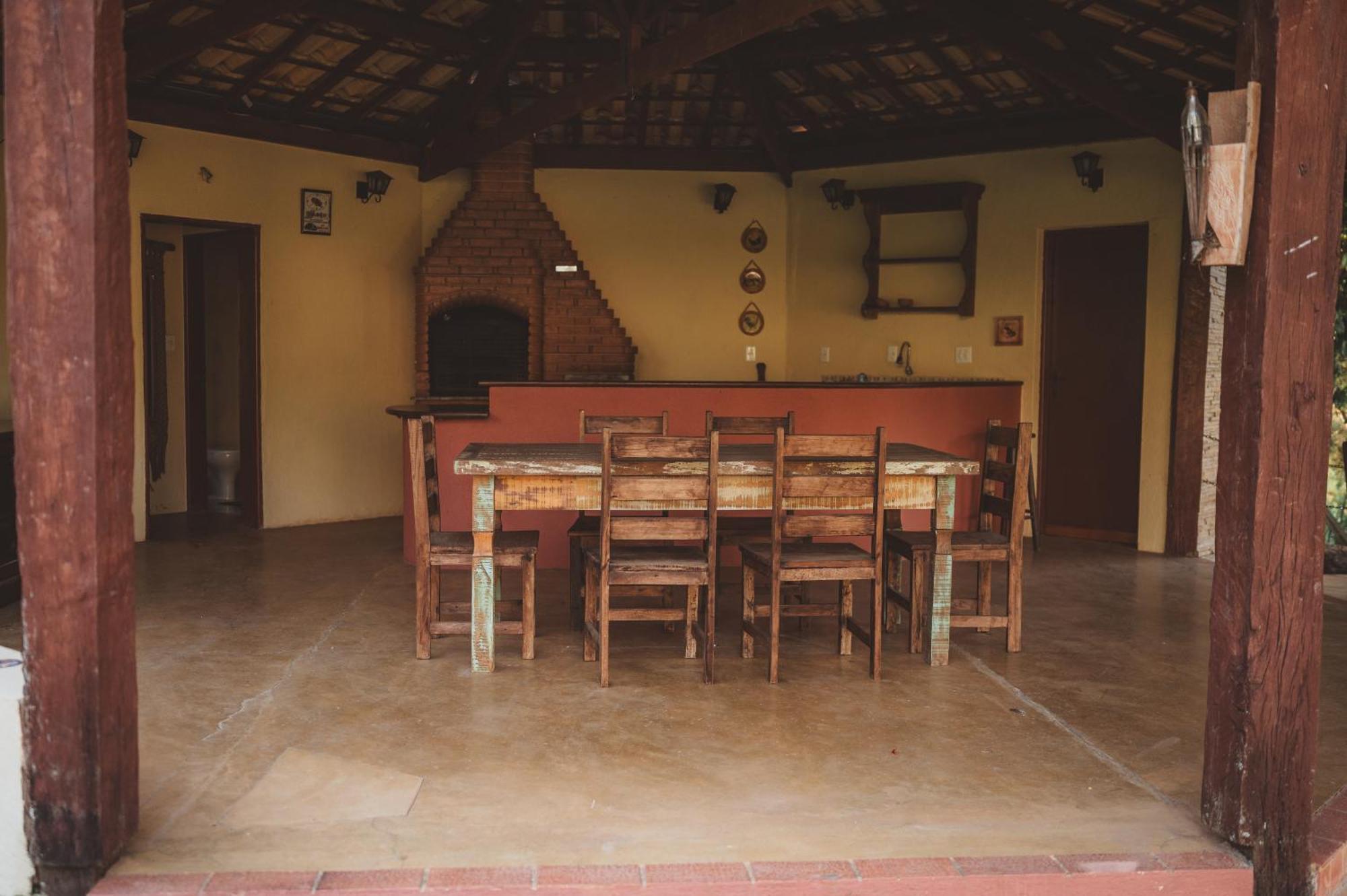 Pousada Duas Marias Lindoia Bagian luar foto