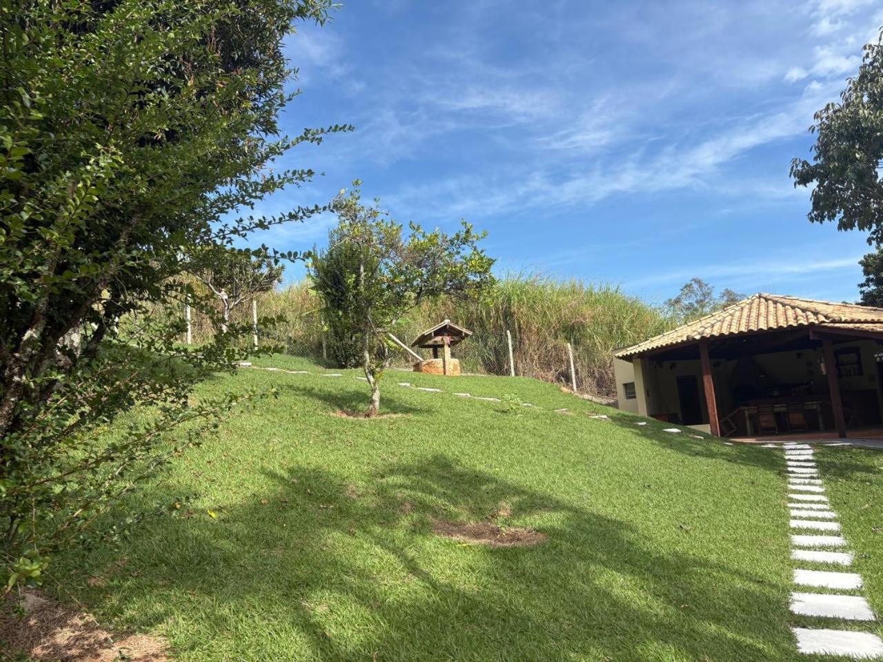 Pousada Duas Marias Lindoia Bagian luar foto