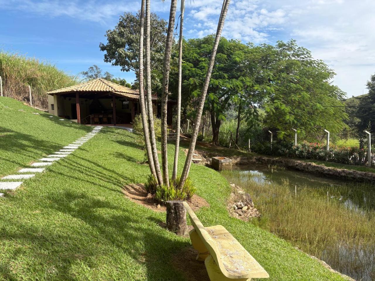 Pousada Duas Marias Lindoia Bagian luar foto
